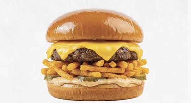 cheetos burger